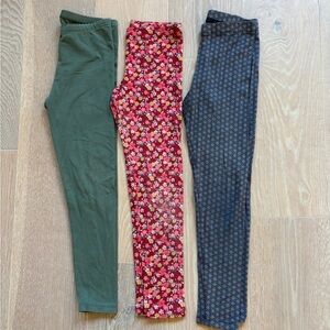 Tea Collection leggings bundle - Size 8